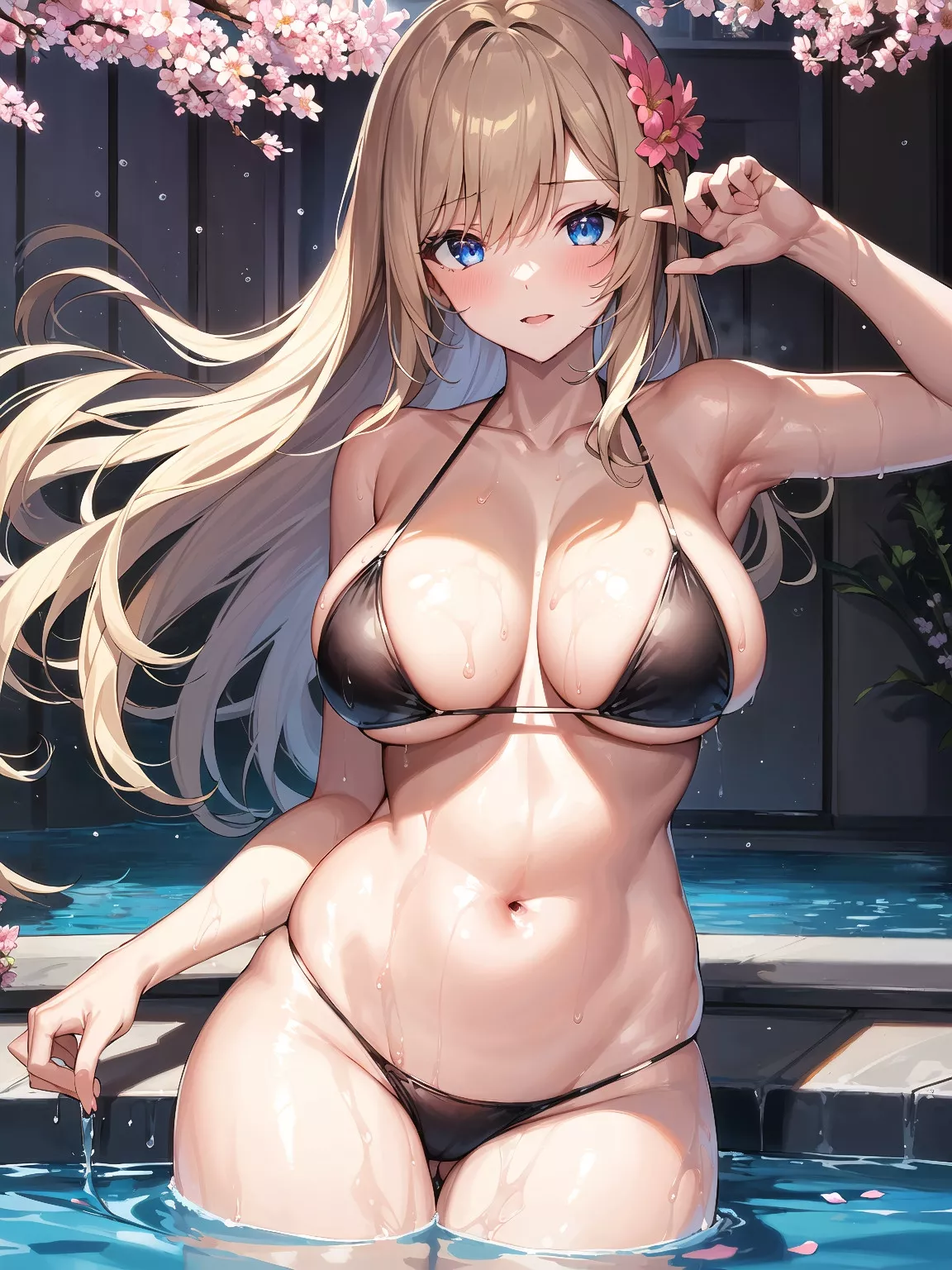 Backyard Pool posted by CheetahSperm18