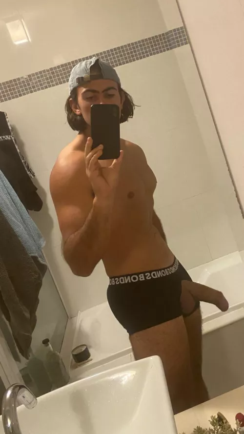 Cock on the flop 😛 by mrhanger13