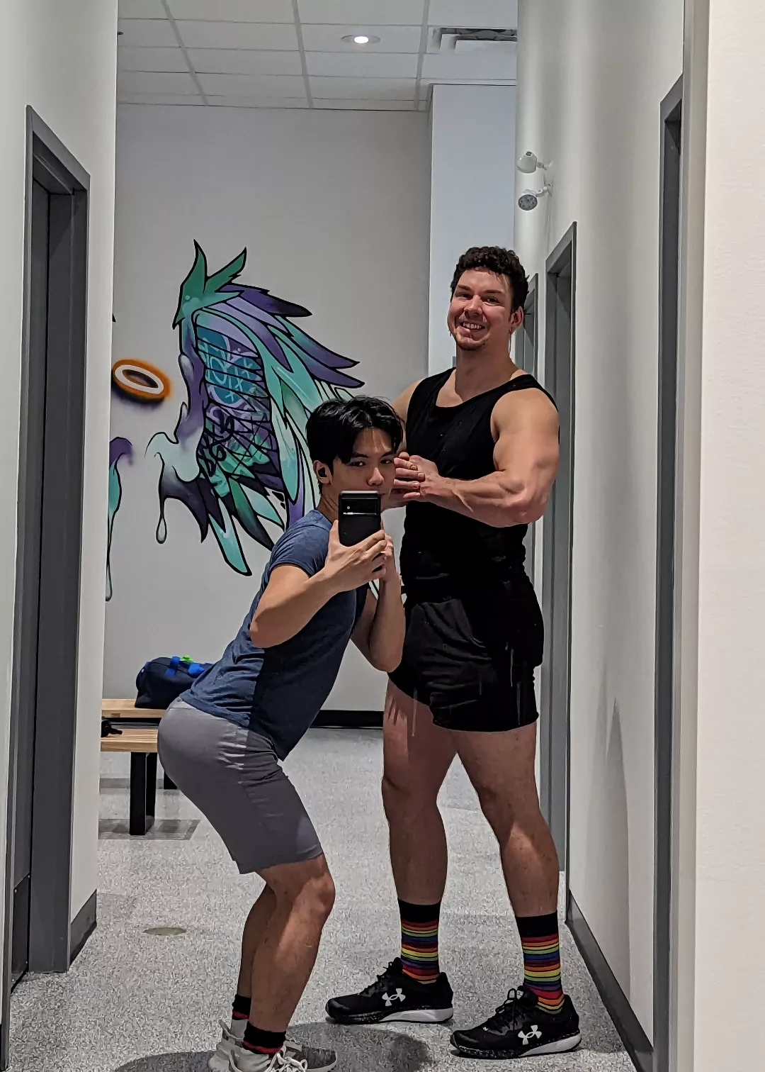 Couples who train together, gain together 😁❤️💪 posted by DeepFriedHooker