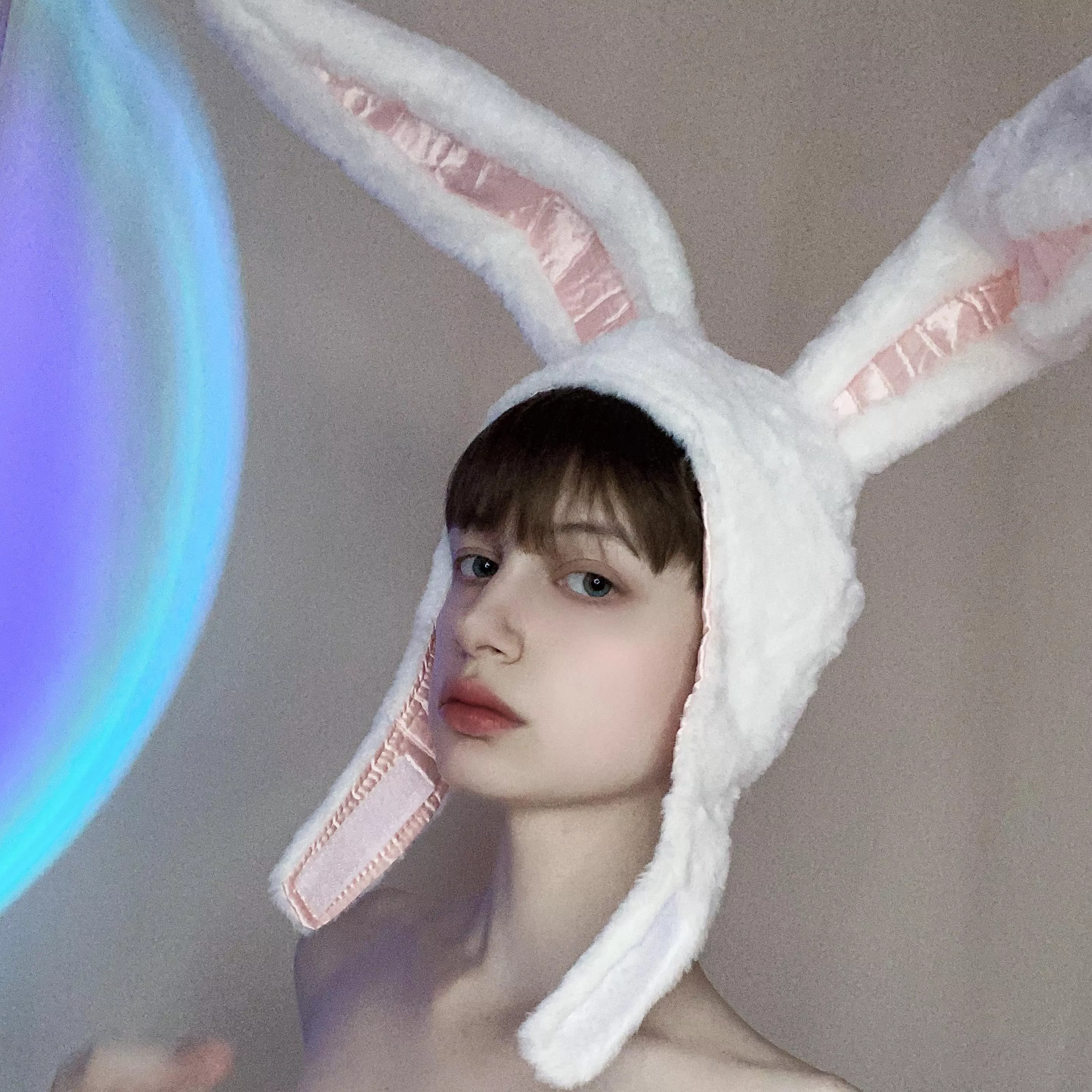 Do you like my bunny hat?:3 posted by SylvanianBoy