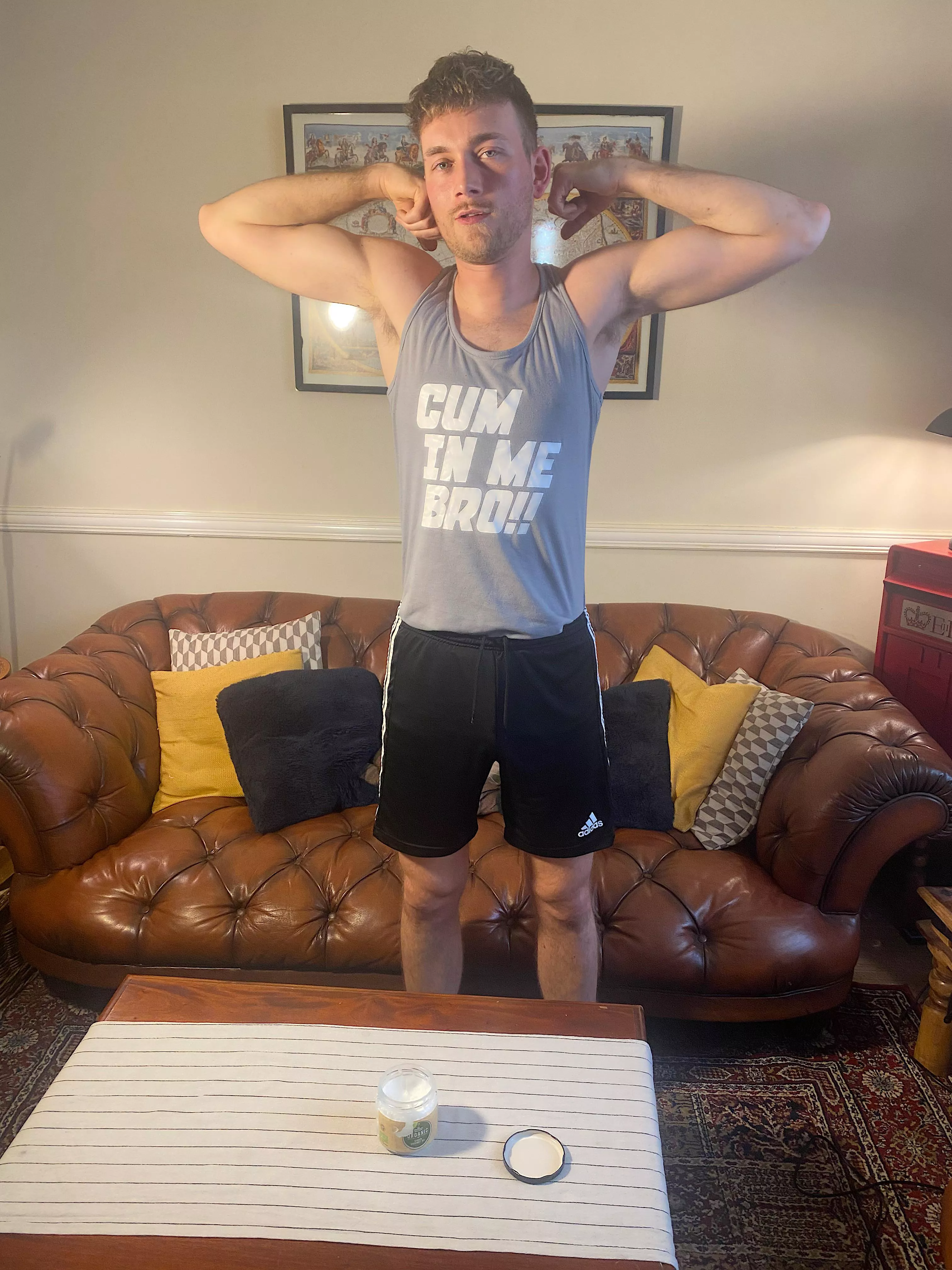 Flexin in my favourite vest 😂 posted by CorrectAge1074