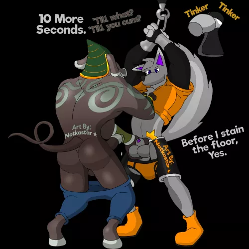 Give me a sec [M/M] (Notkastar) by Notkastar