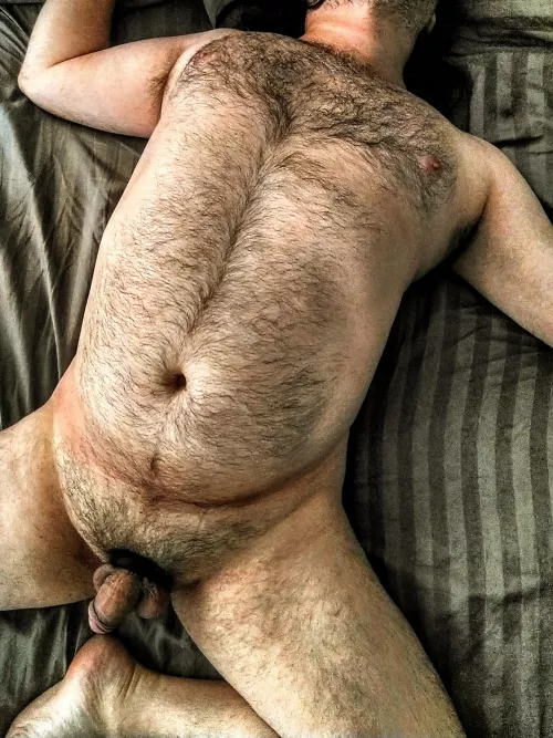 Home from work, and clothes free until Monday morning. Who else is a nudist daddy? (48) by Xander6942