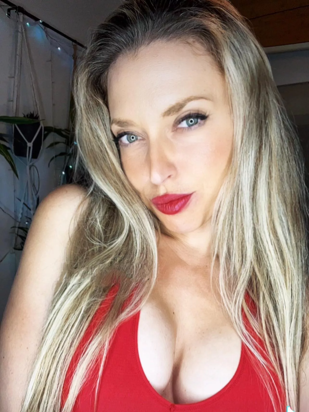 I am really digging this red on me right now. Would you like a red cock ring? posted by scarlettjanek