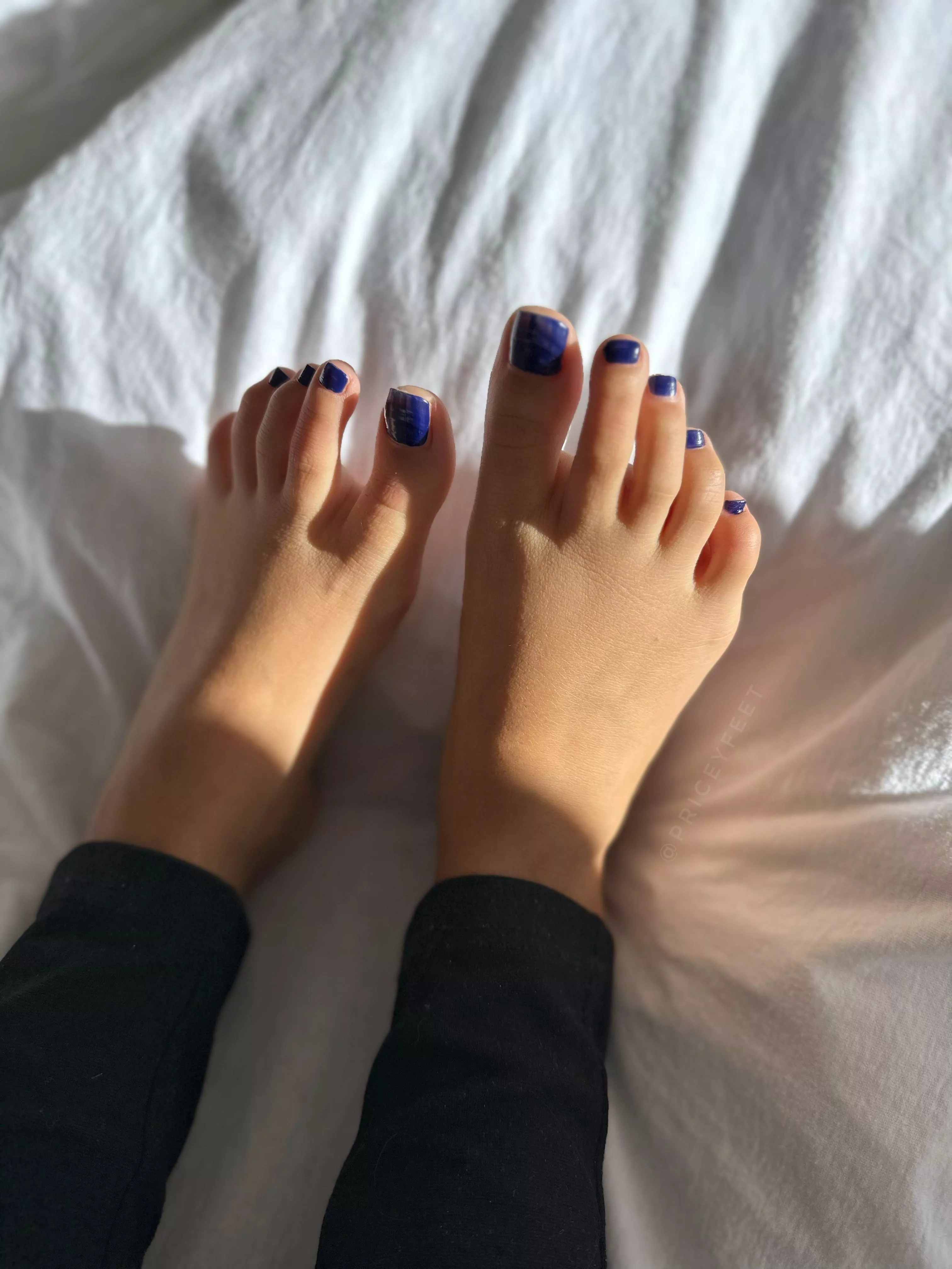 Imagine having these in your face 💙 posted by priceyfeet