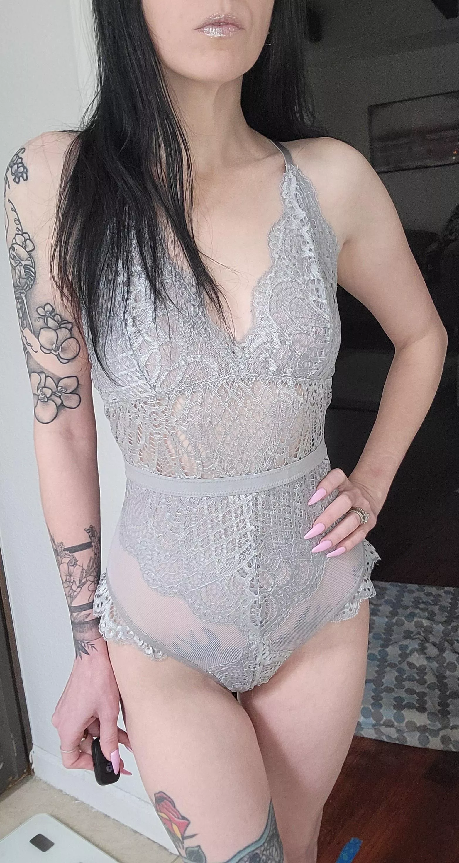 Just a girl in silver posted by lafemmemayhem