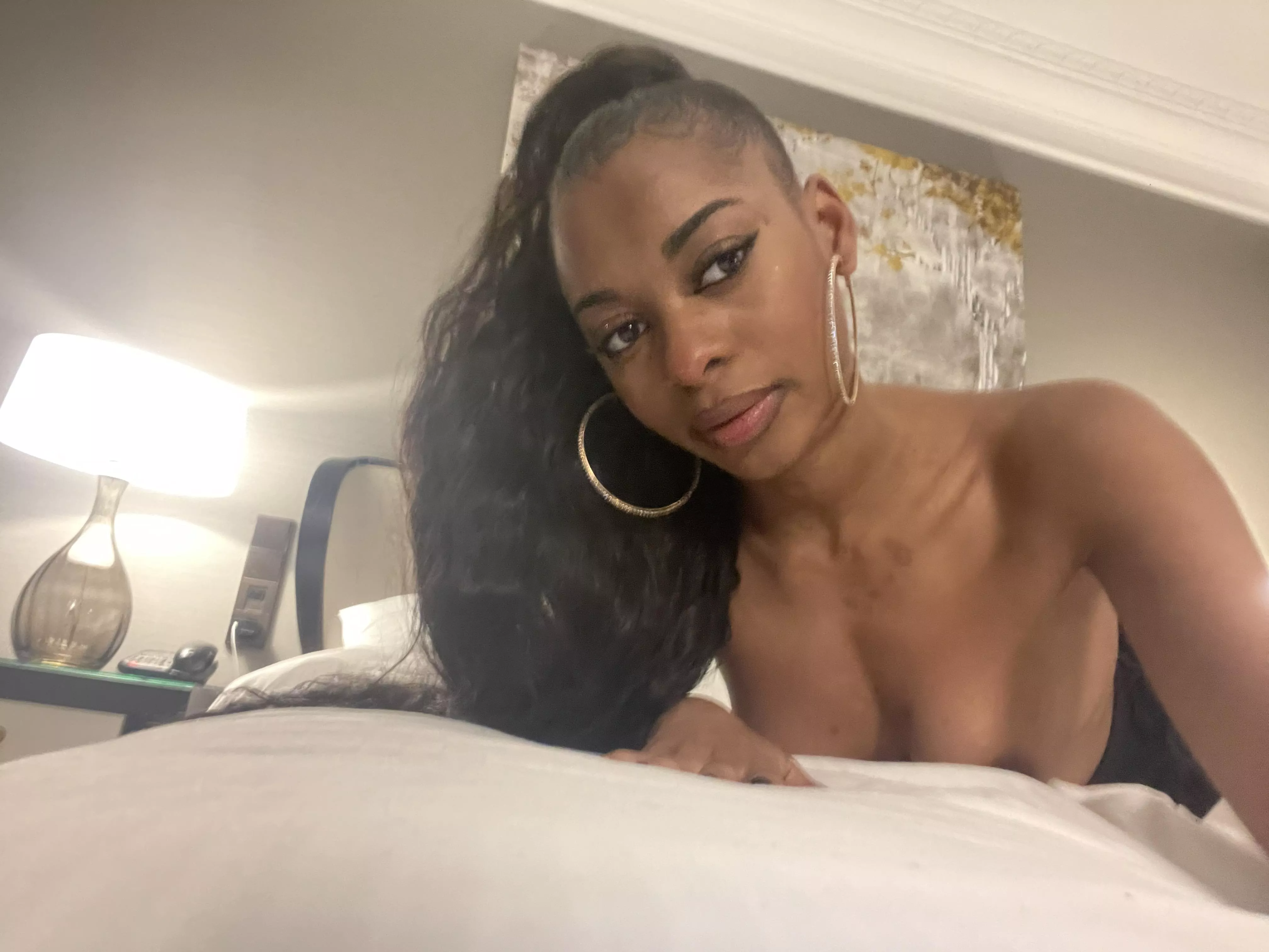 Laying naked alone. I need someone to join me. posted by ishutyn