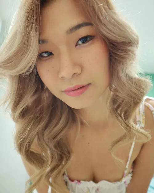 my freckled ginger blonde by Tickypose