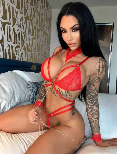 Natasha in red by NewBimboSimp