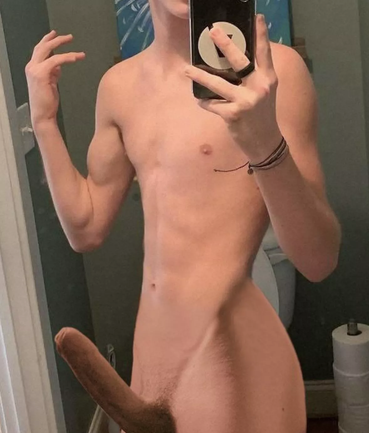 NOT OC - small twink with a massive ass and nice cock posted by ComfortableShine8413