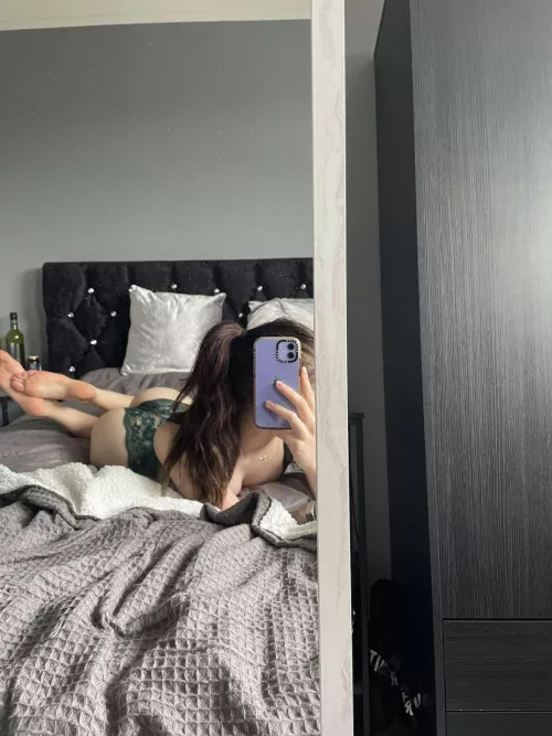 pull on my pony tail 🥺 by leenaleaks