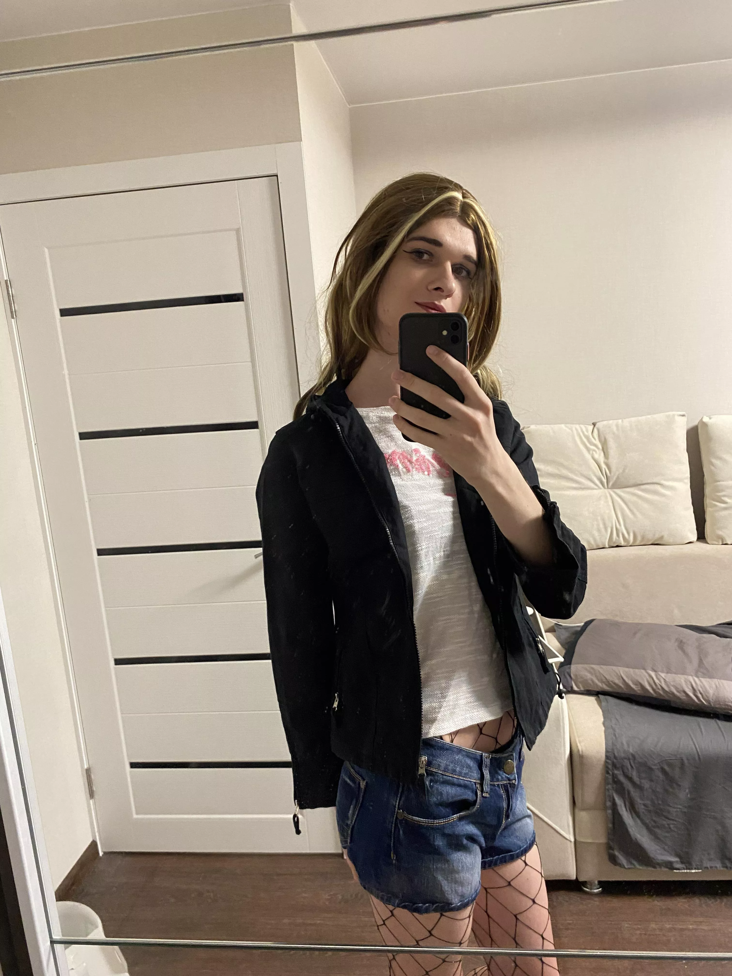 Should I go out like this? posted by femloveboy