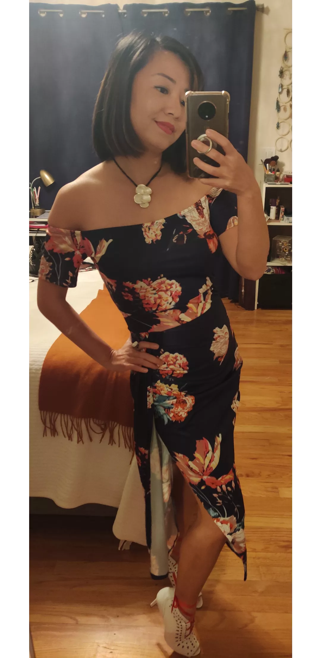 What do you think of my floral dress? posted by Certain_Seesaw6991