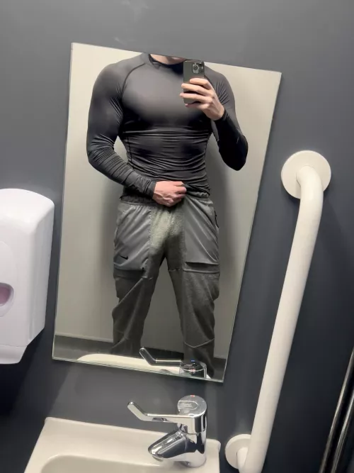 You wanna come get on your knees for me in the gym toilets bro? by bwcxxl