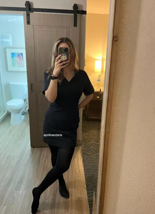 Black for work by apolloandaria