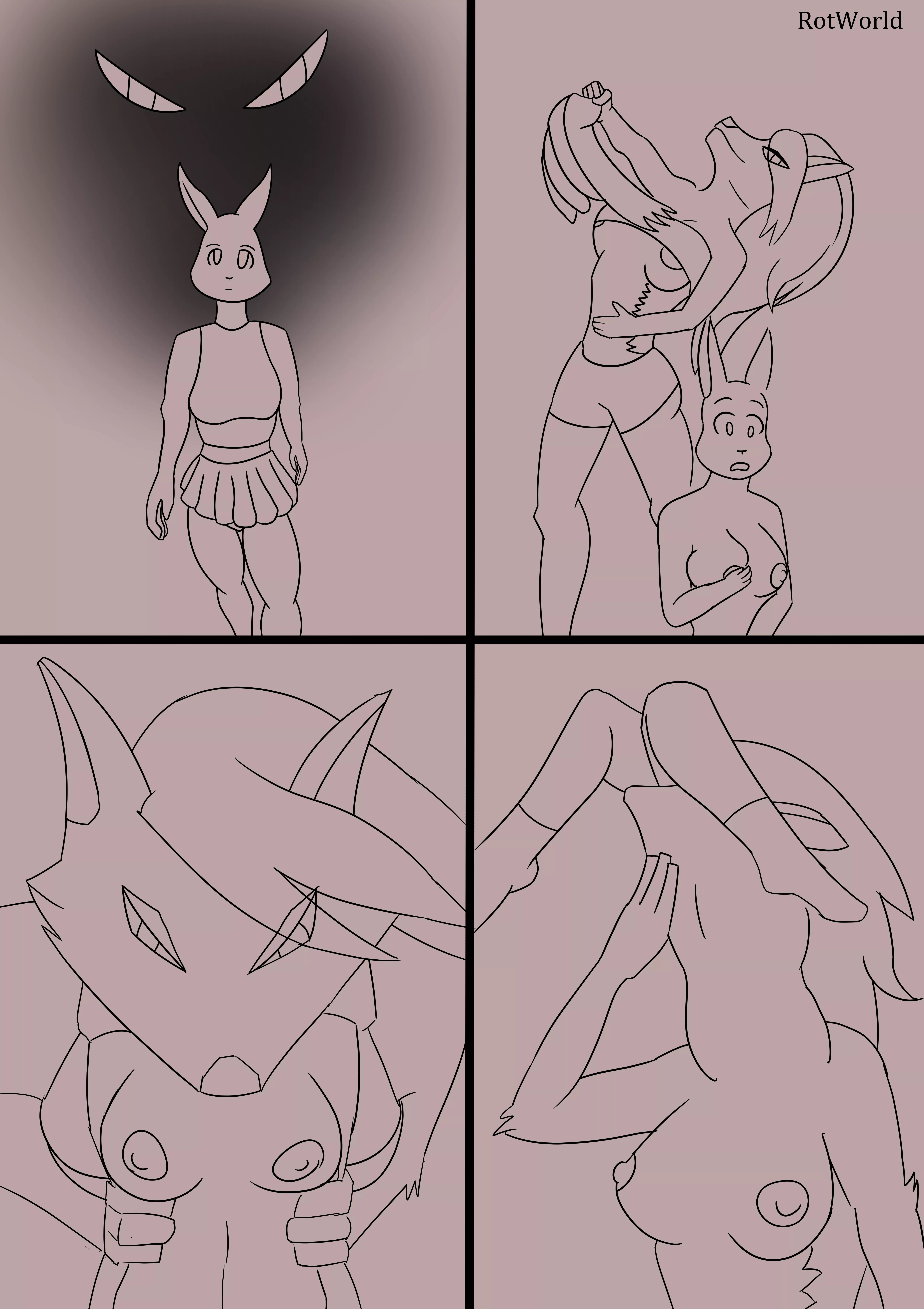 {Comic} loona wants a snack (by RotWorld) posted by RotWorld0