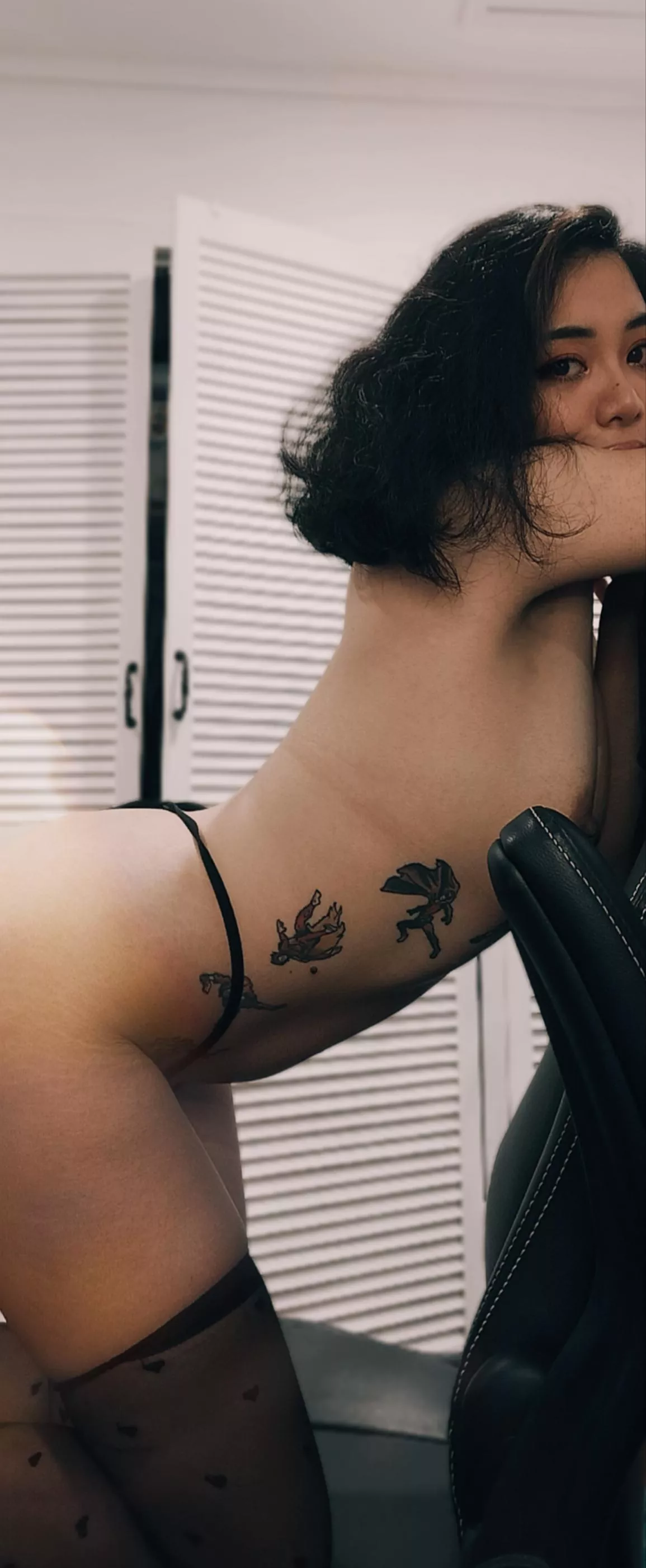 Do you like my teeny tiny...tattoos? posted by Crybaby_Lila