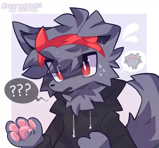 got turned into a dog [ art by me @zestylemonss on twitter ] by Iazuli