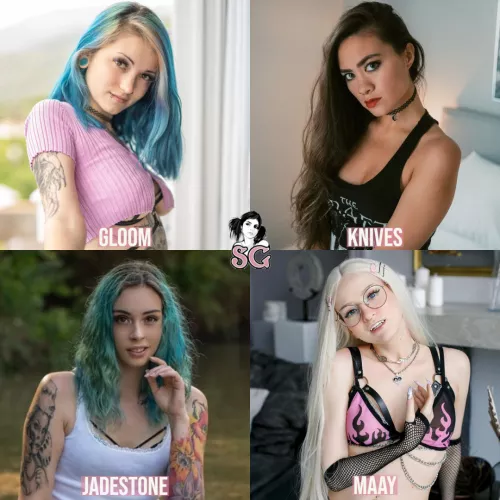 Help choose which model should be our profile icon for the month of April! We'll give away 3 free memberships 🎀 by SuicideGirls