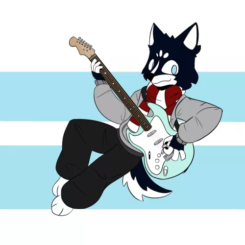 Husky jammin’ by Hemiphix