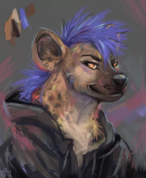 Hyena by MetricVoidArt