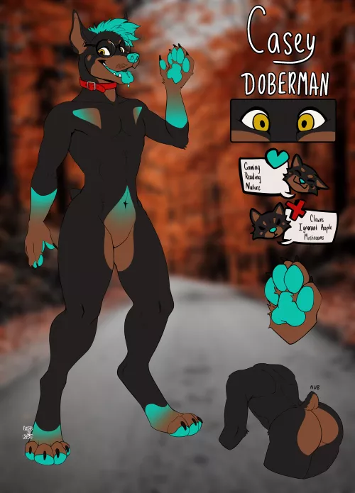 I know it's not much but I was super proud of myself for finishing my character after thinking about him for months 🥺 by DoberButt