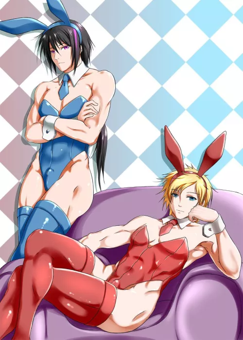 Jaune and Ren lost a bet (Kimmy77 by Blaiseingfire
