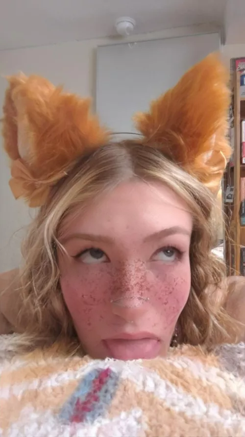 Just Vibin With Some Cat Ears On 😺💕 by dandelionboyx