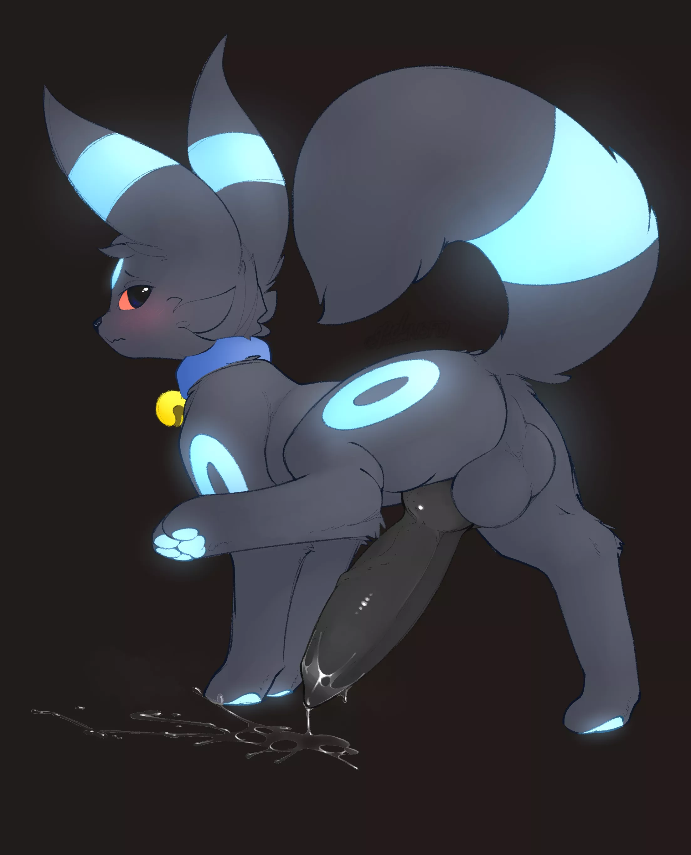 Leaky Umbreon [M] (PDart) posted by gay_for_glaceons