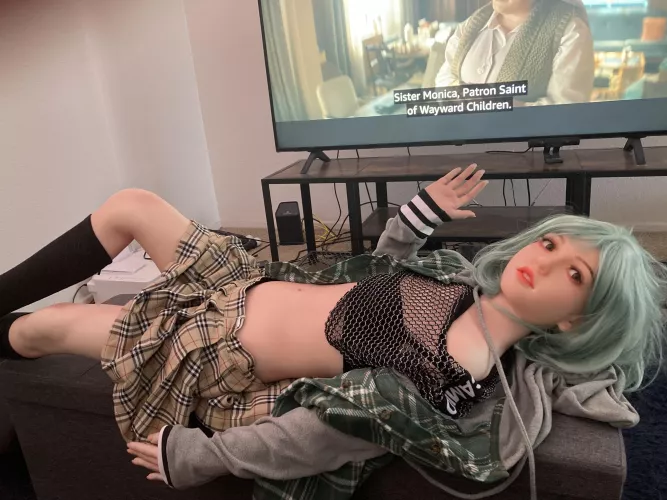 Natalie trying to look sexy by blm1973