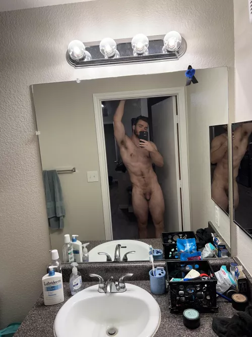 Needing something to help wake me up 😏 by GaintoMaintain