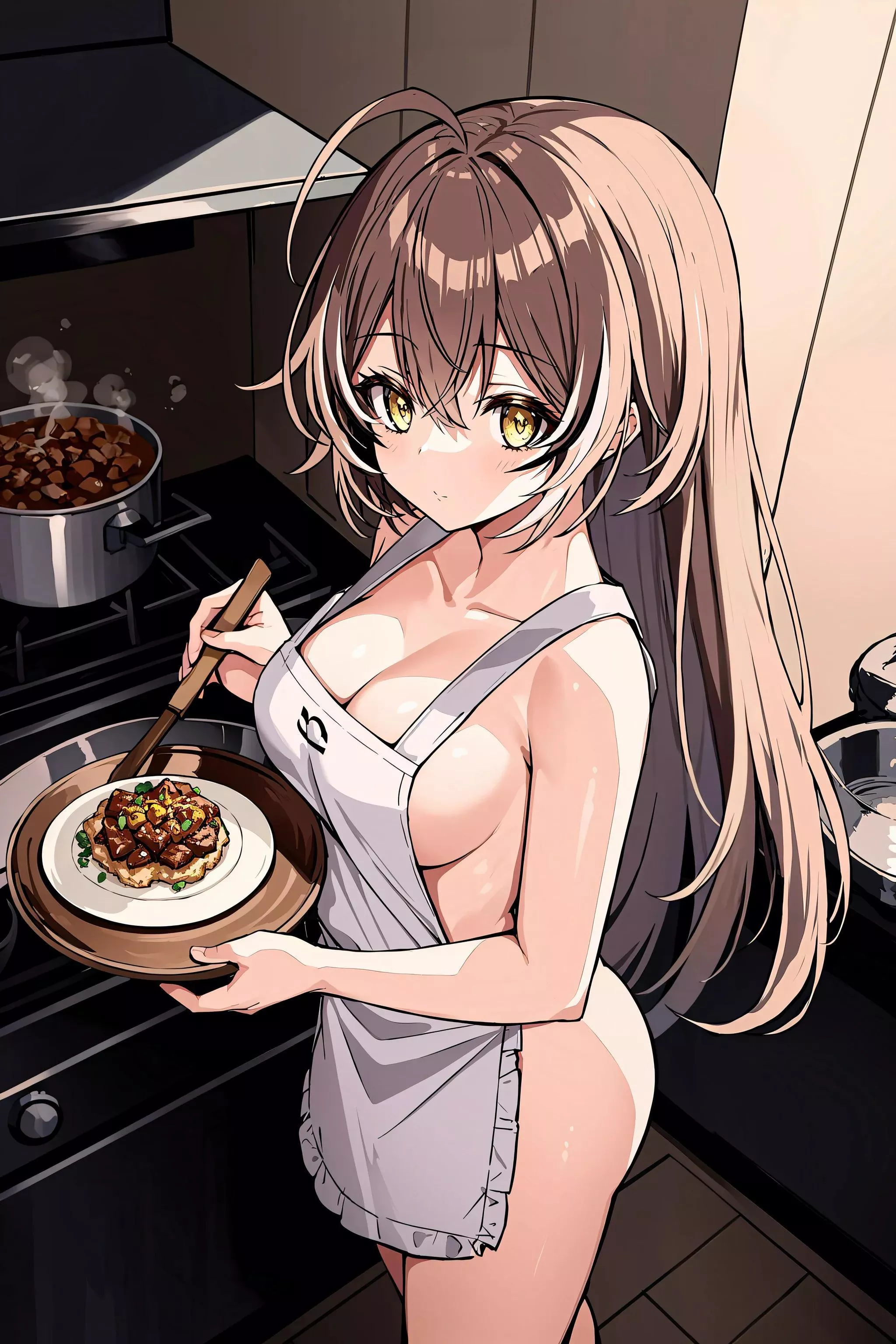 Nude cooking posted by HentaiGodTomo