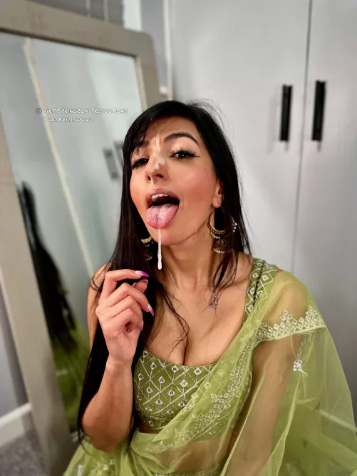 Perfect Pakistani cumslut 😈 by _thatbritishgirl