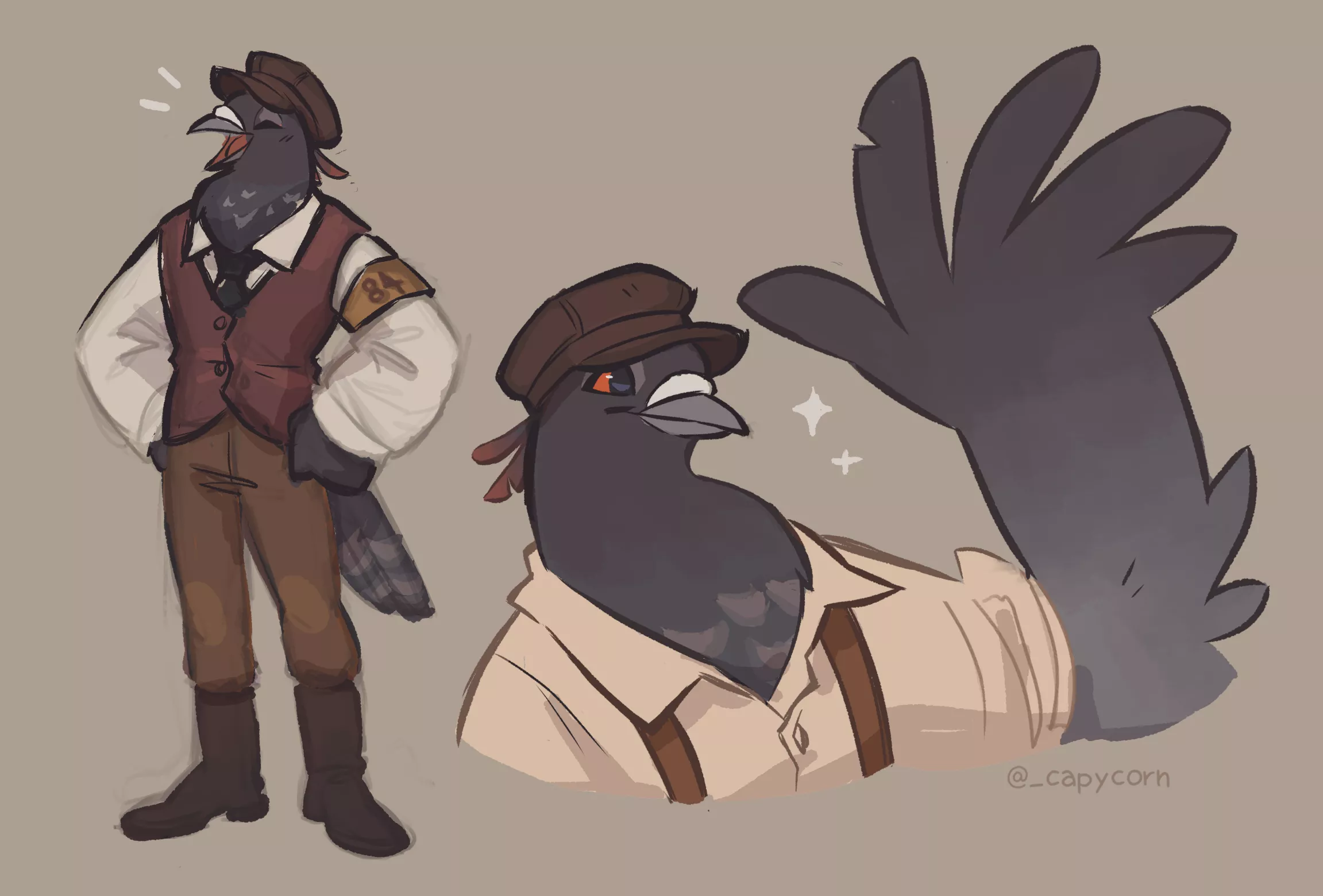 Pigeonn ✨ (wip) posted by _capycorn