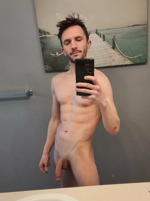 Post workout selfie by NtotheB1