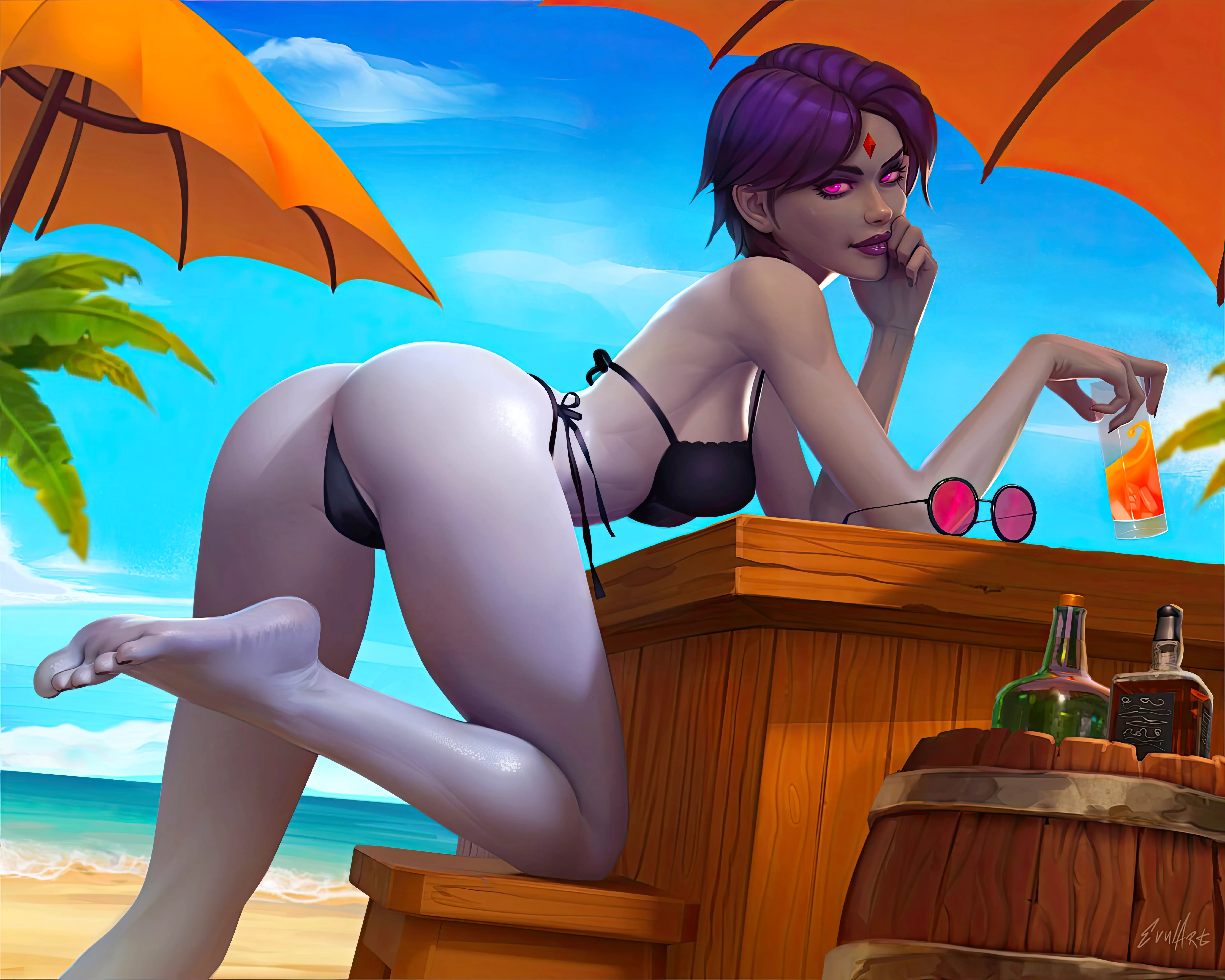 Raven - (DC Comics) - [EvulArt] posted by AtrosRH