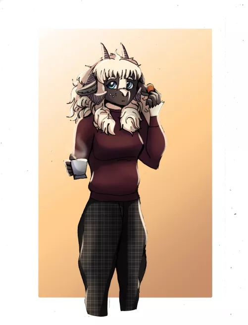 She's got a biscuit (@HuanDoodles) by HuanDoodles