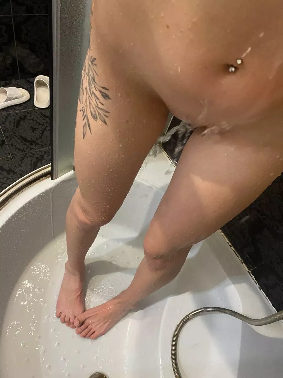 Showering alone is boring. posted by ShirleyRicky359