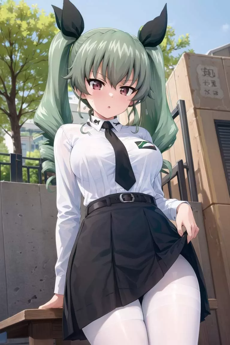 Sneak Preview[Anchovy-Girls Und Panzer posted by edgarcia59