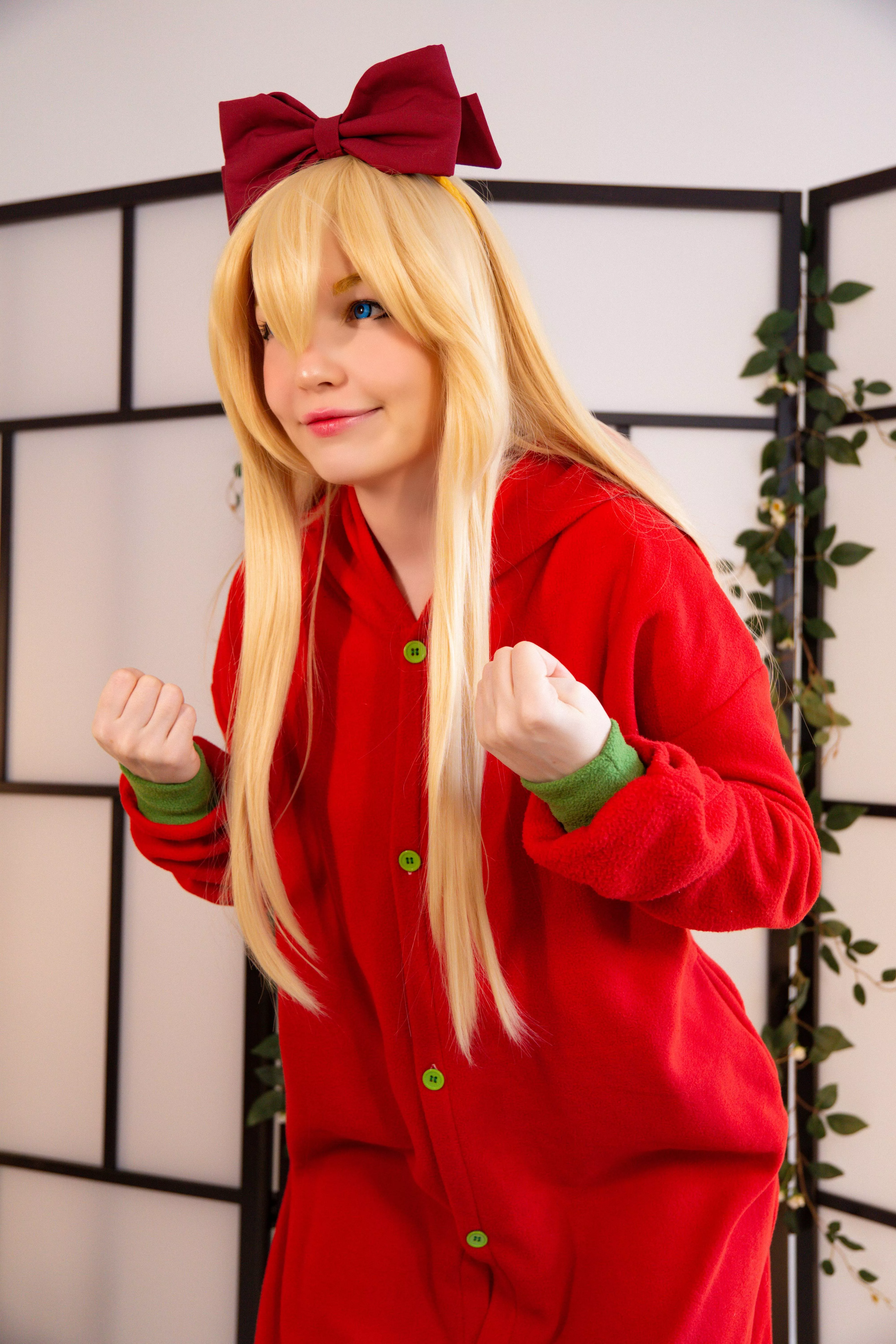 The strongest Tomato for your April fools Kyoko cosplay by Murrning_Glow posted by MurrningGlow