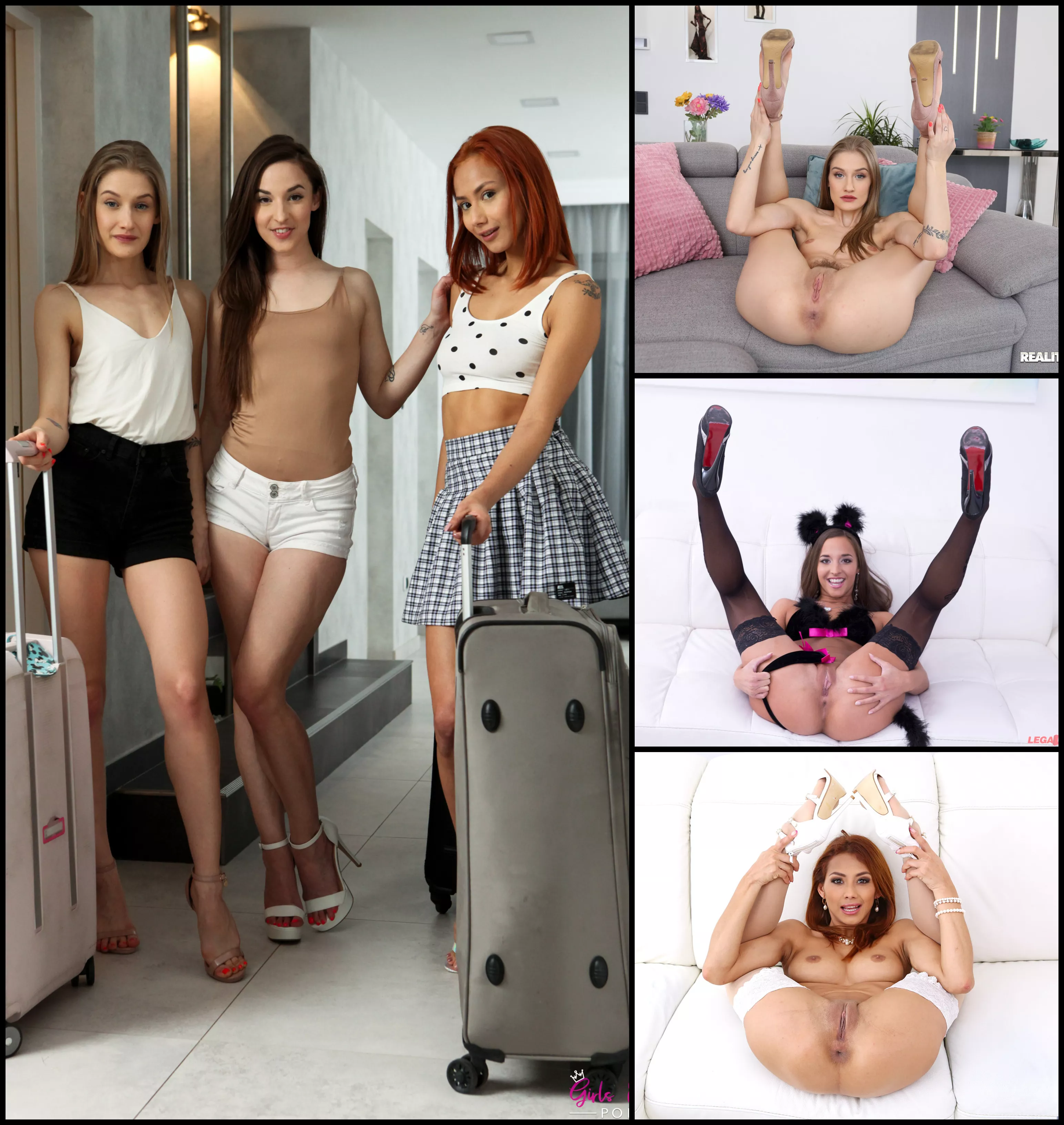 They visit you. Which one do you take first? [Tiffany], [Amirah] or [Veronica] posted by MaikTheBank2