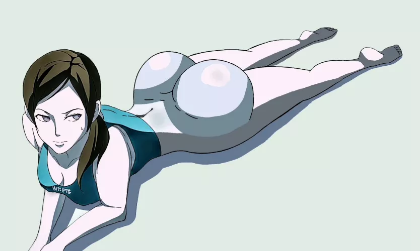 Wii Fit Trainer's Prone Fat Ass Stretching by MalikethBigBoi