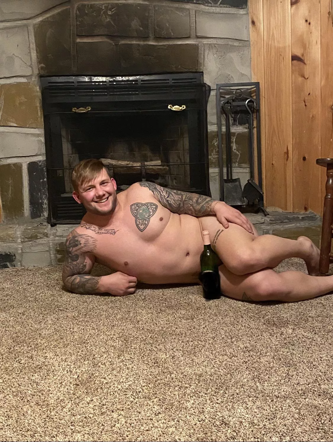 You, me, wine, fireplace 🔥(30) posted by FuzzywuzzyWoolyworm