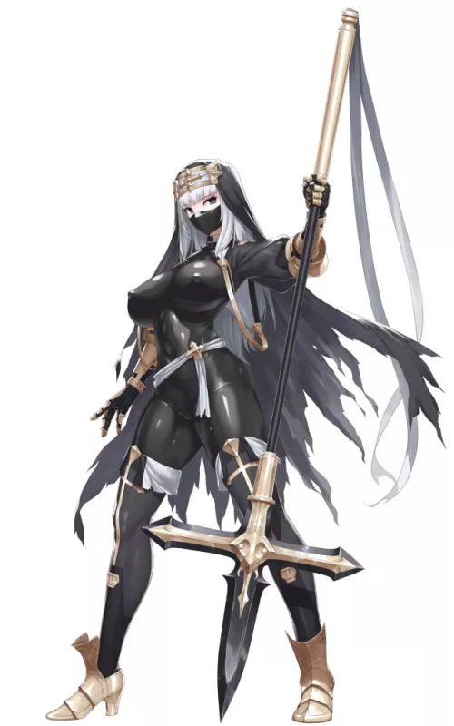 Bodysuit Nun by CheetahSperm18