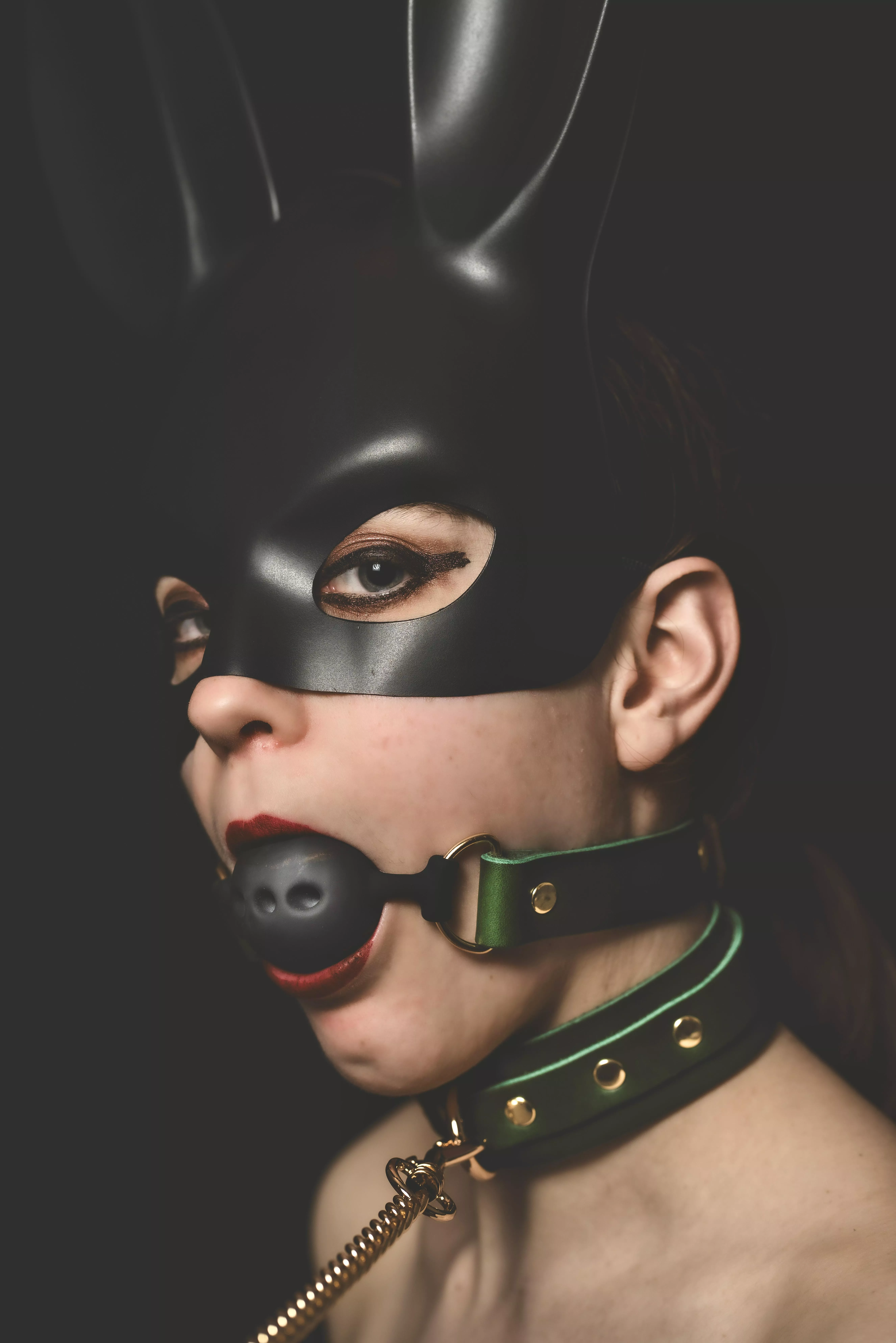 Collard and gagged posted by LunaDevoe_