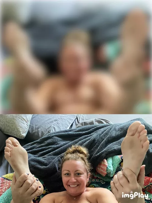 Cum check out my first creampie video, on my free OF! 😘 by Sweetlittlefeet6969