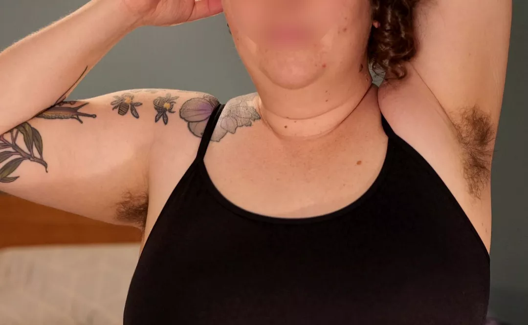 Do you like my pit hair? posted by bethac427