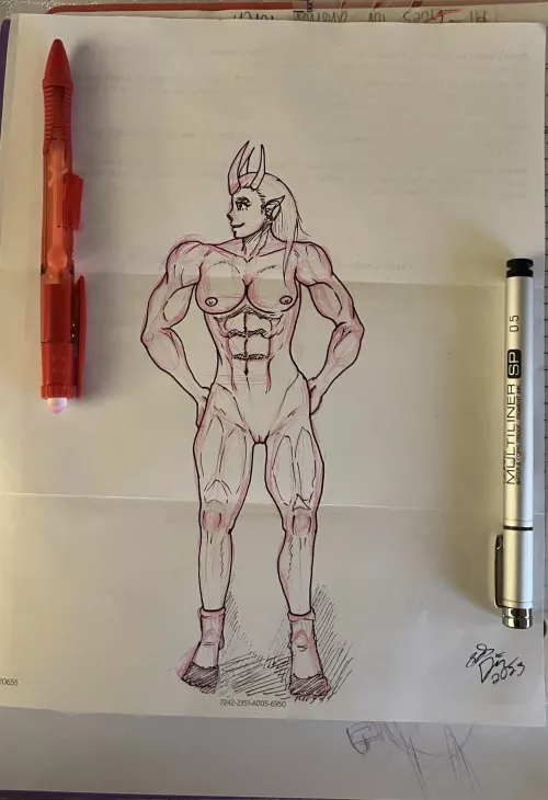 Drawn by me🖤 by DimNaosu