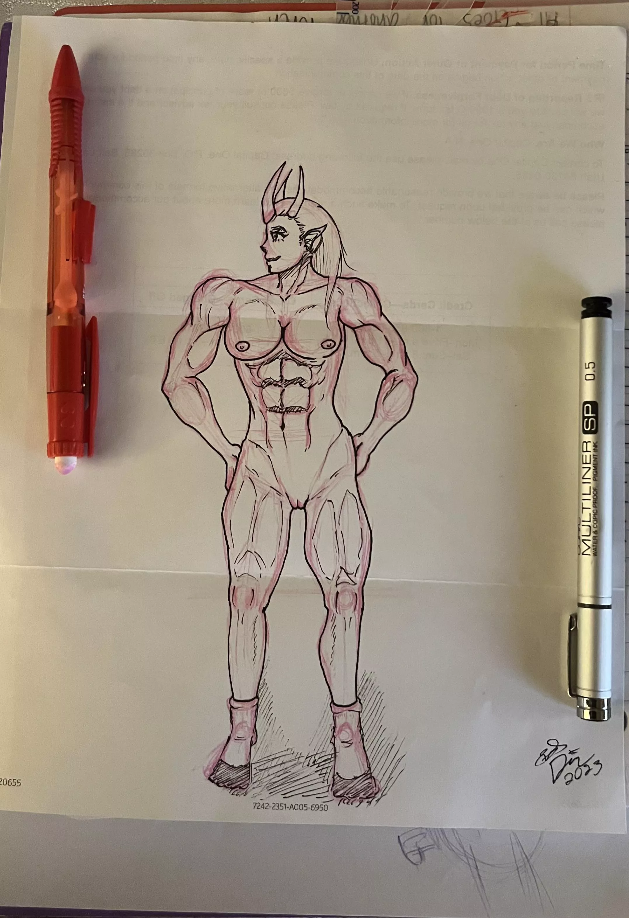 Drawn by me🖤 posted by DimNaosu