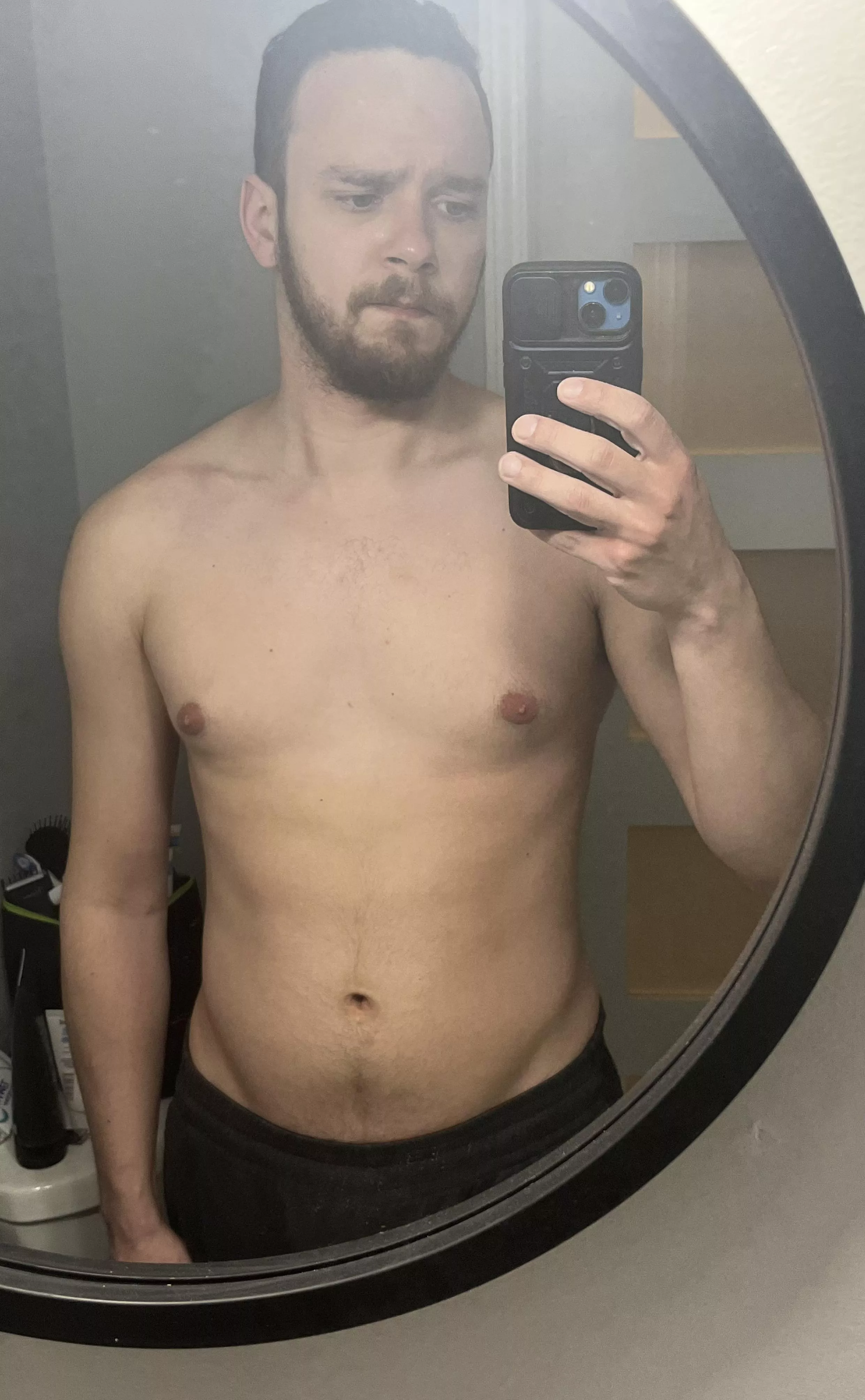 I’m sick as hell, but at least my chest doesn’t look too bad here (so I think anyway) posted by jackness_monster